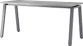 Стол офисный КОБОР A-120/60 graphite/chicago