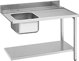 Стол для посудомоечной машины Smeg WT51200SR